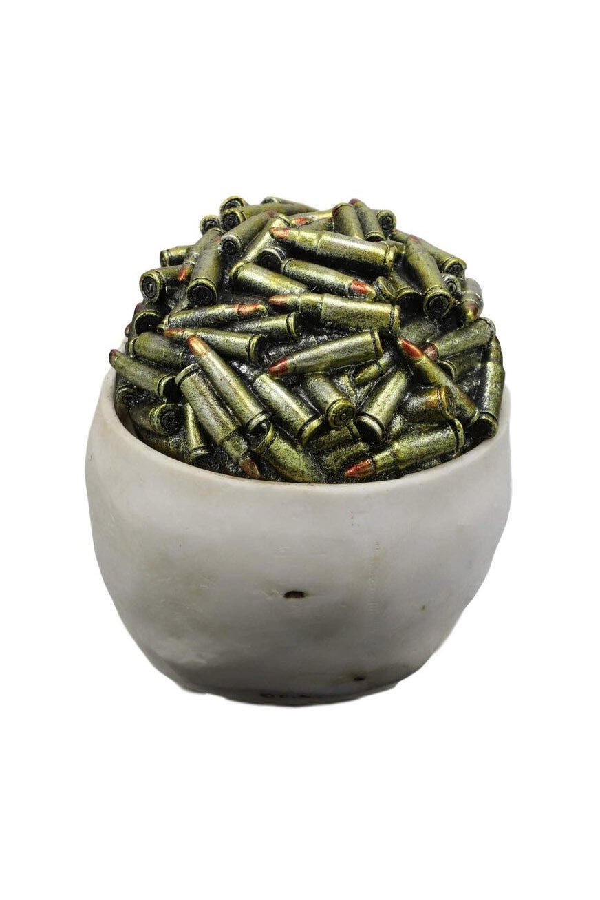 Bullets Skull Box - housewares - VampireFreaks - Pacific Giftware