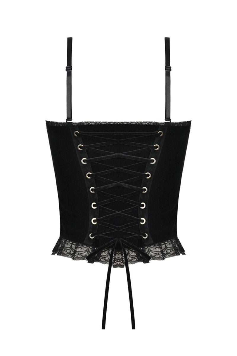 Burgundy Blood Ruffle Top - womens tops - VampireFreaks - Dark In Love