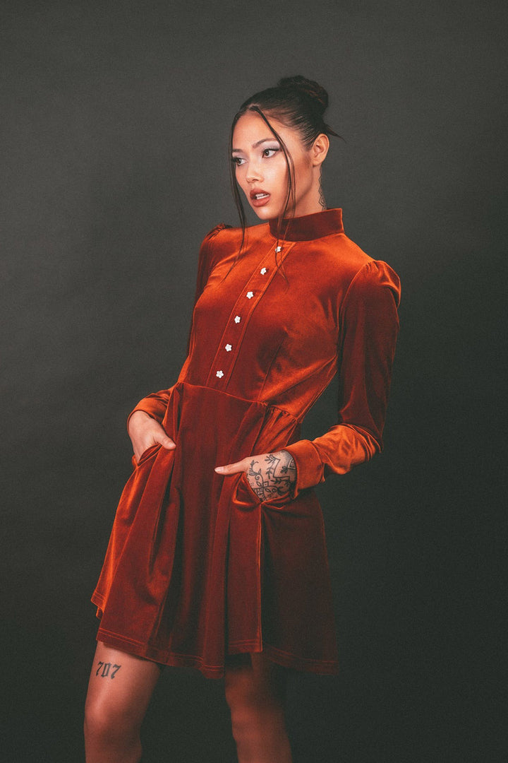 spooky 1960s dress