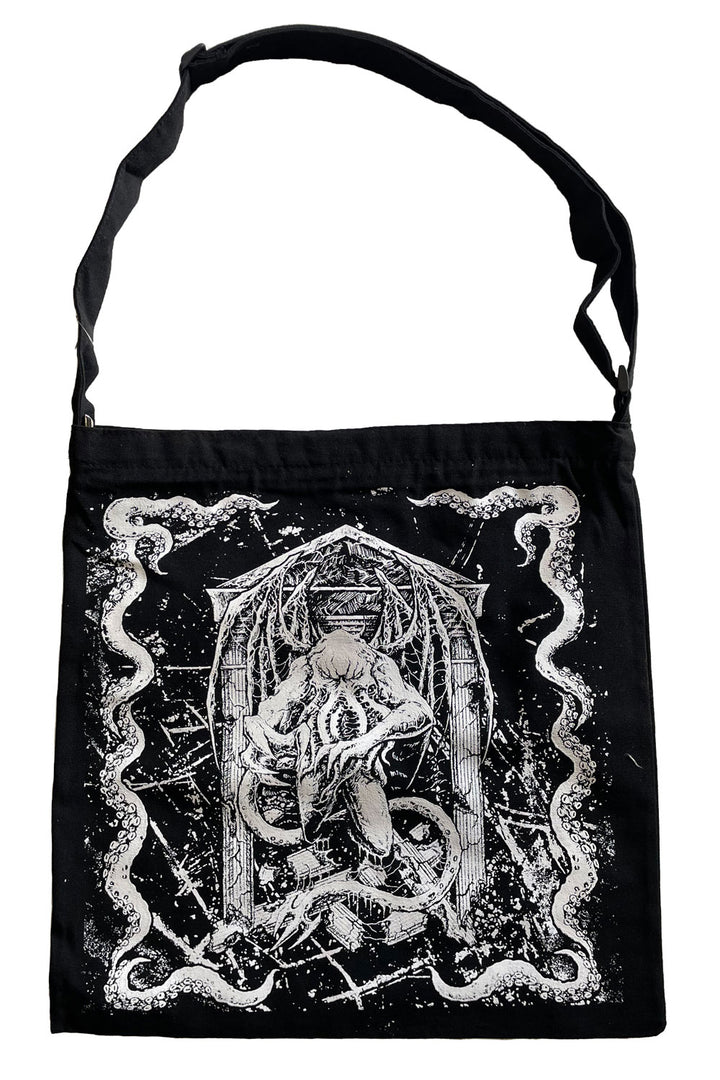 Shoulder Sling Zipper Tote Bag