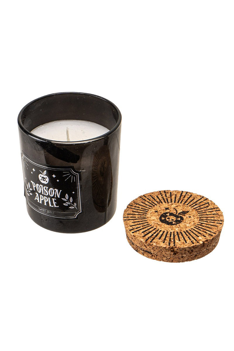 witch apple candle