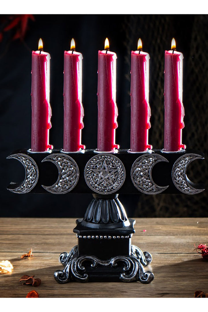 witchy candle stick candelabra