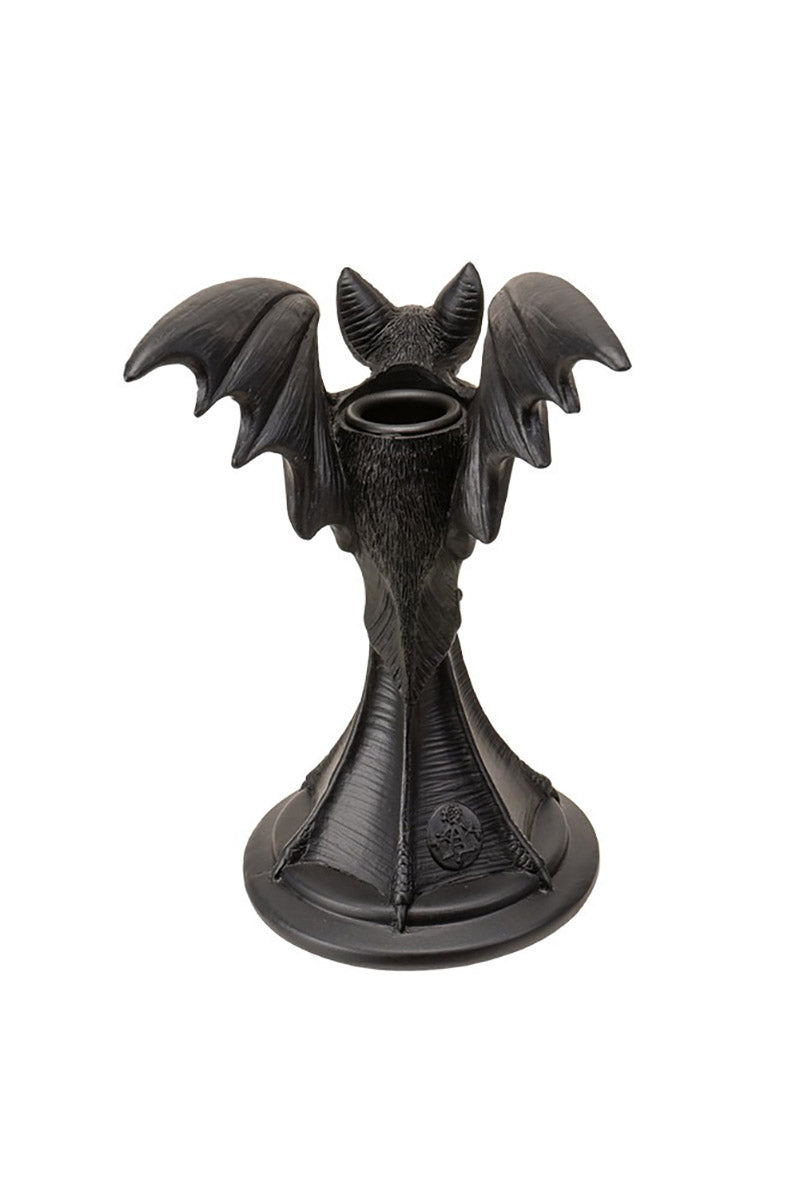 vintage alchemy England bat candlestick