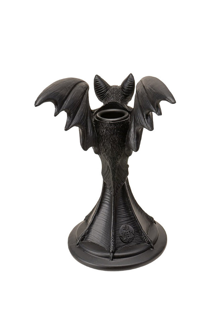 vintage alchemy England bat candlestick