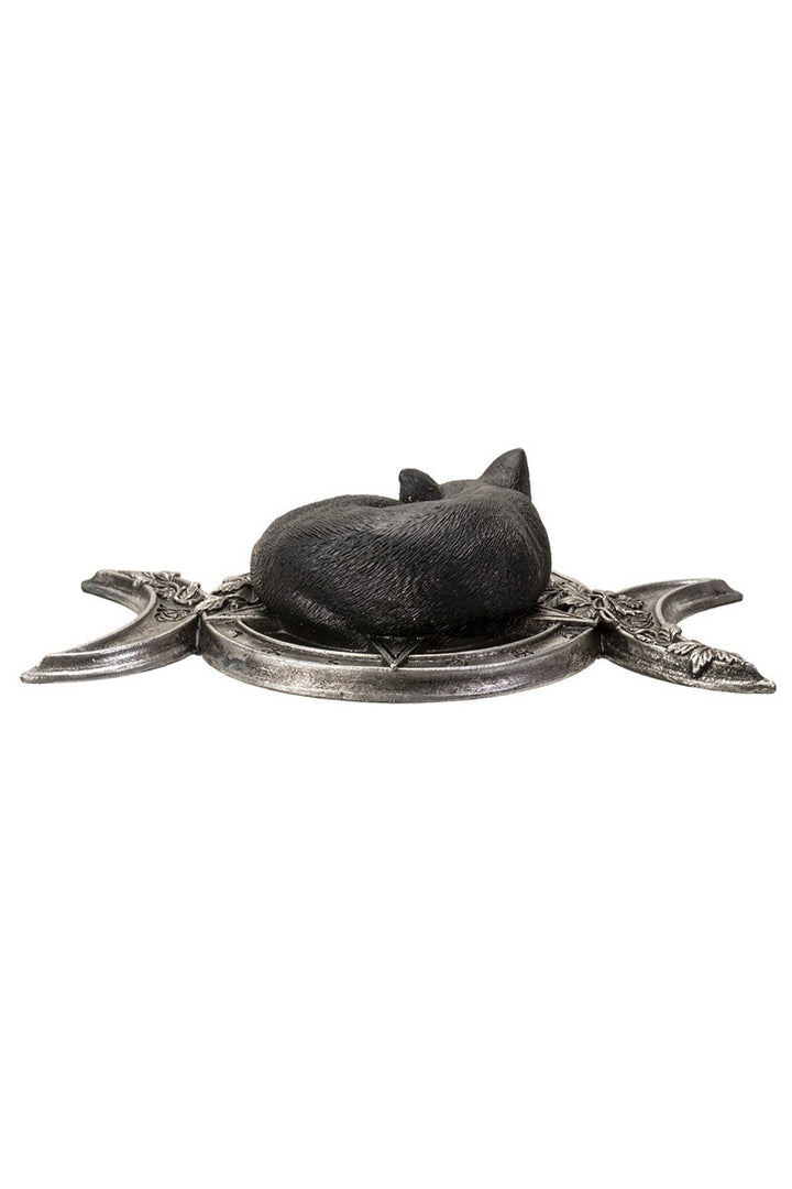 witchy cat figurine by alchemy england