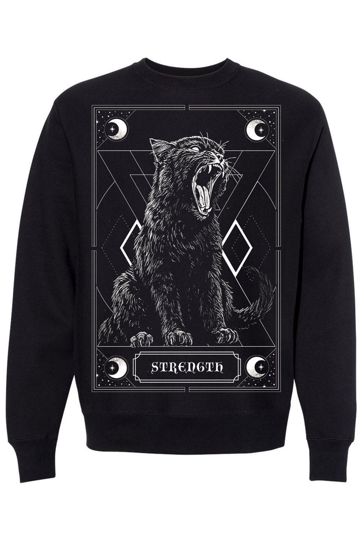 Strength Kitty Tarot Sweatshirt