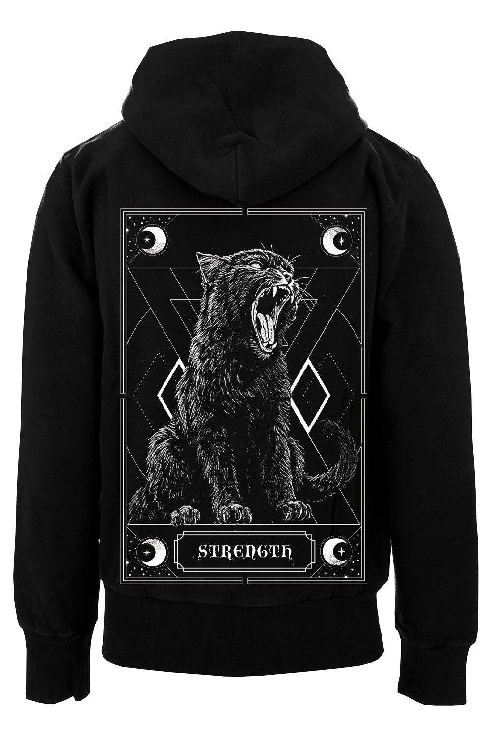 Strength Kitty Tarot Hoodie