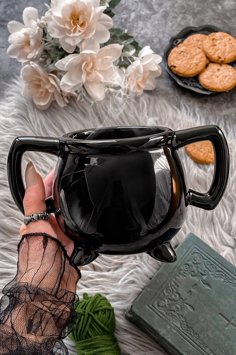 Cauldron XXL Mug - housewares - VampireFreaks - Killstar