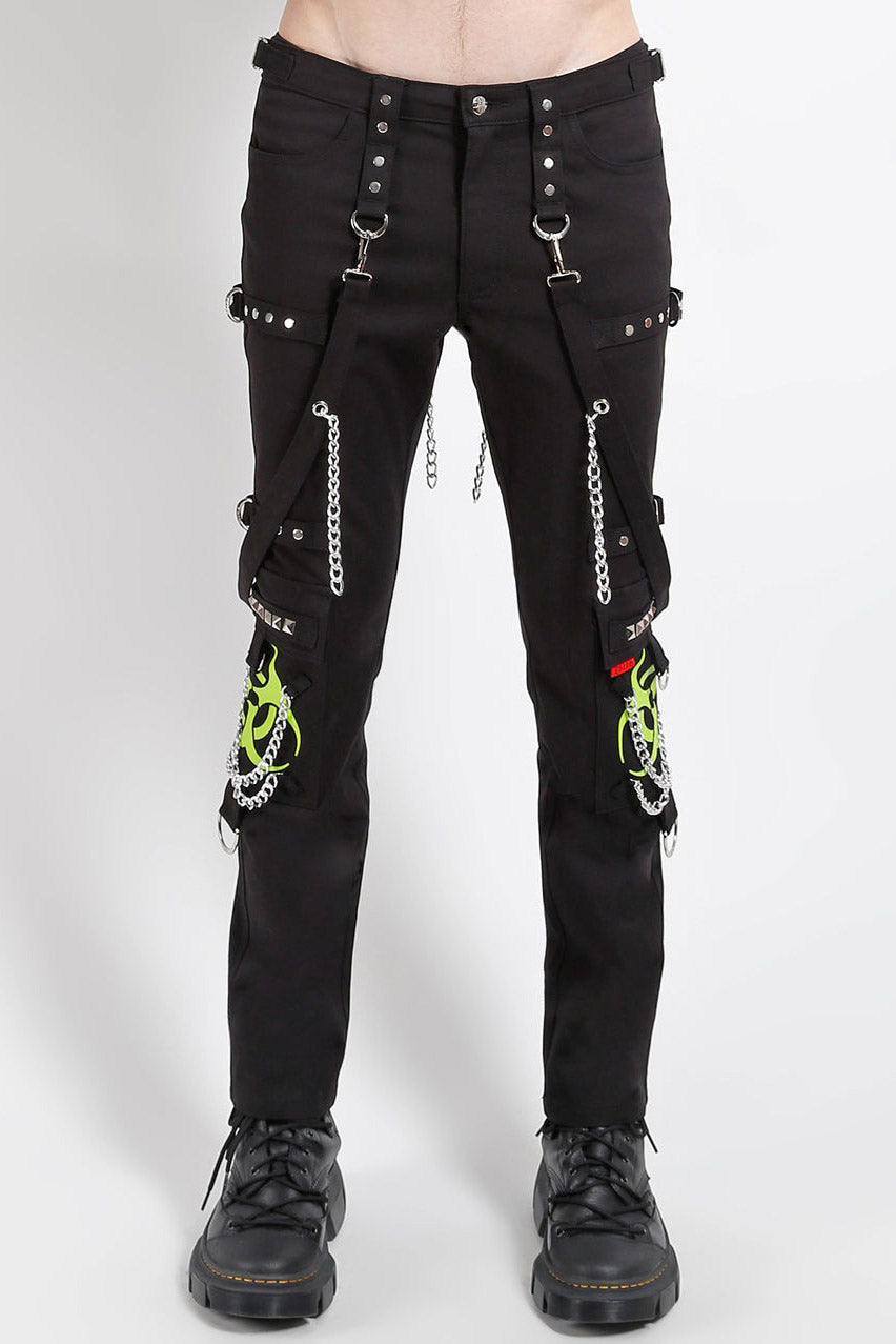 mens cyber goth skinny jeans