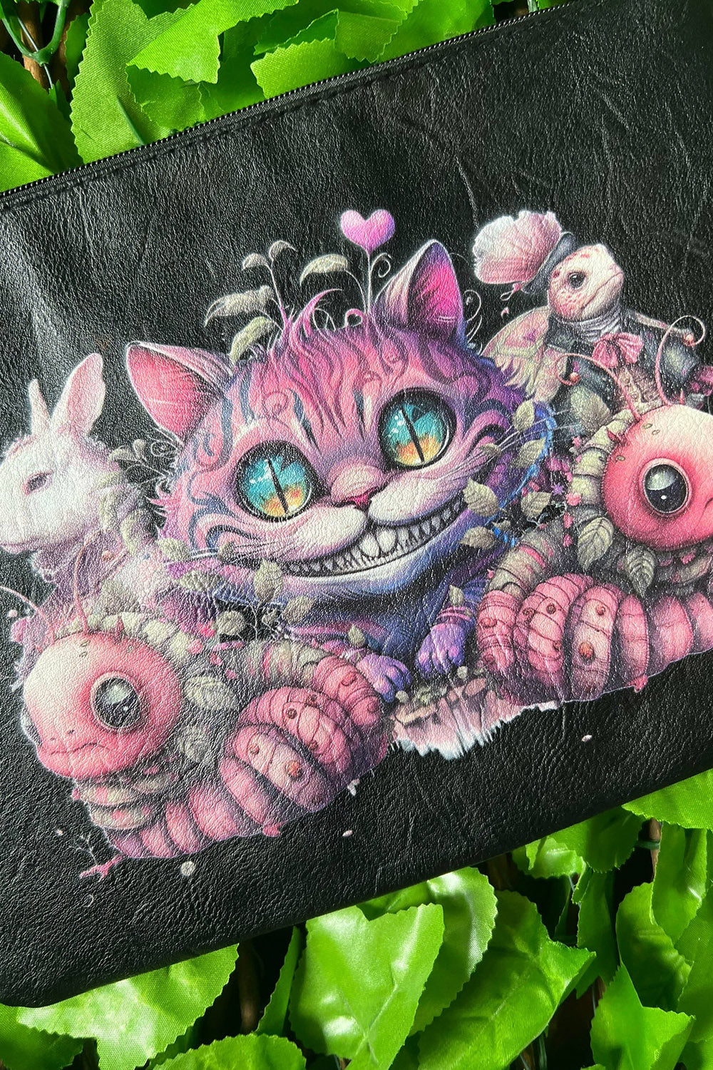 alice in wonderland wristlet bag