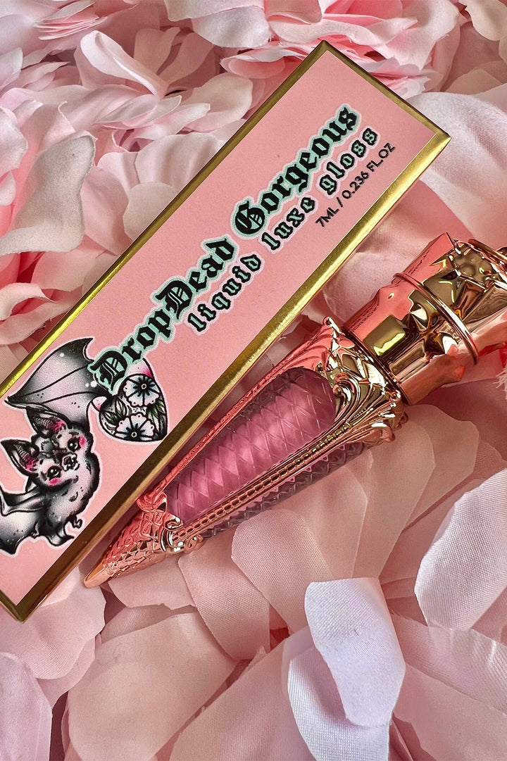 dropdead gorgeous pastel pink lipgloss