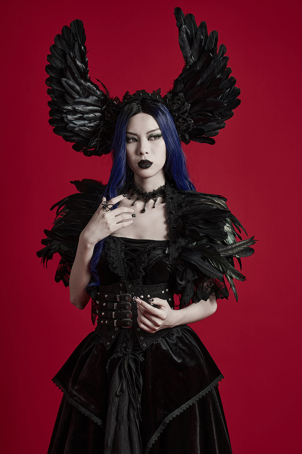 gothic cosplay headband for women