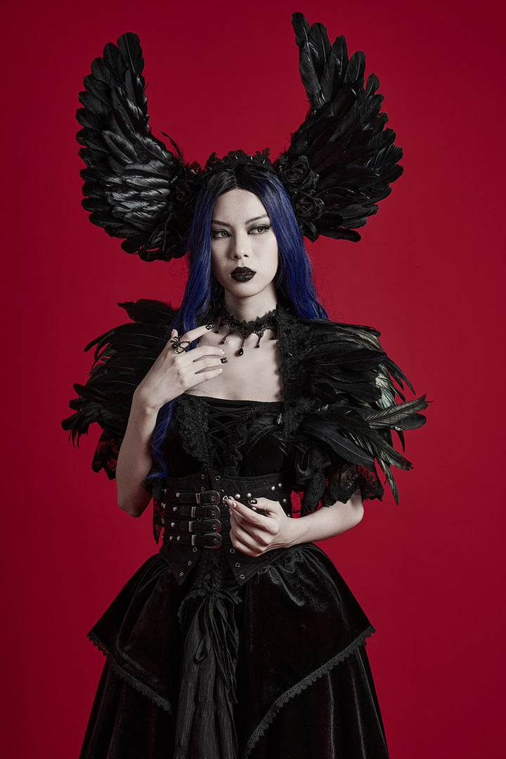 gothic cosplay headband for women