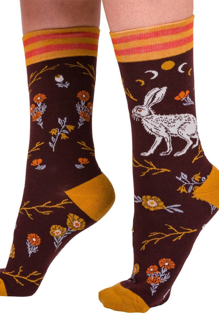 white rabbit socks
