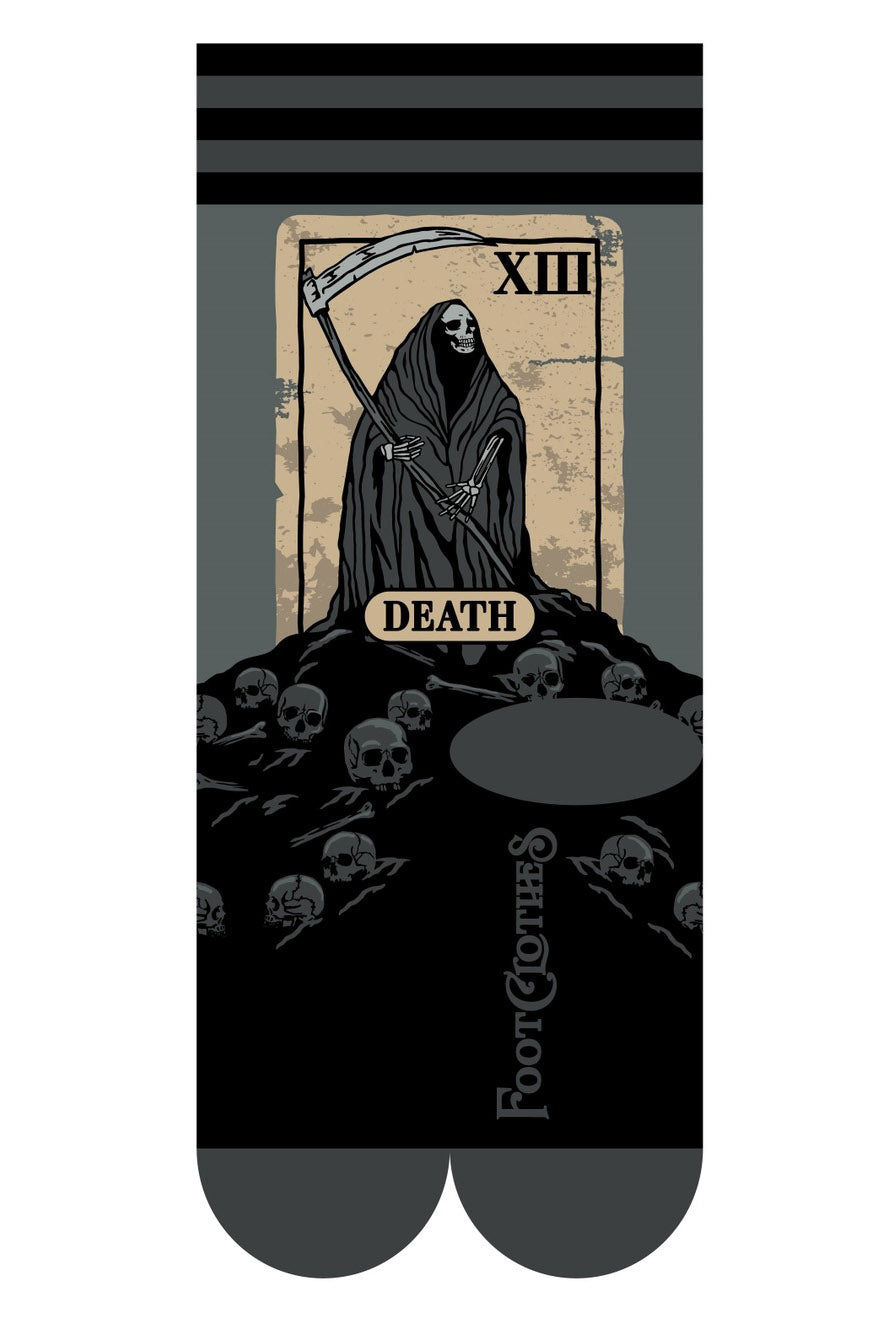 footclothes goth grim reaper socks