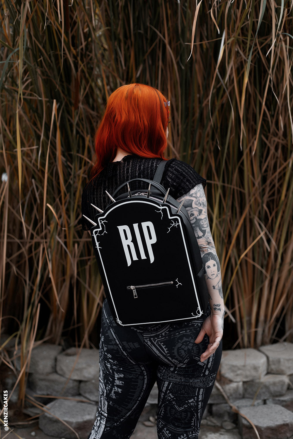 RIP Tombstone Backpack