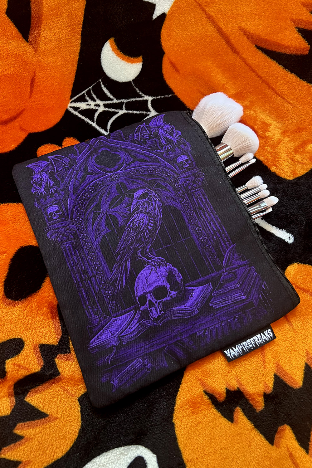 edgar allan poe makeup bag