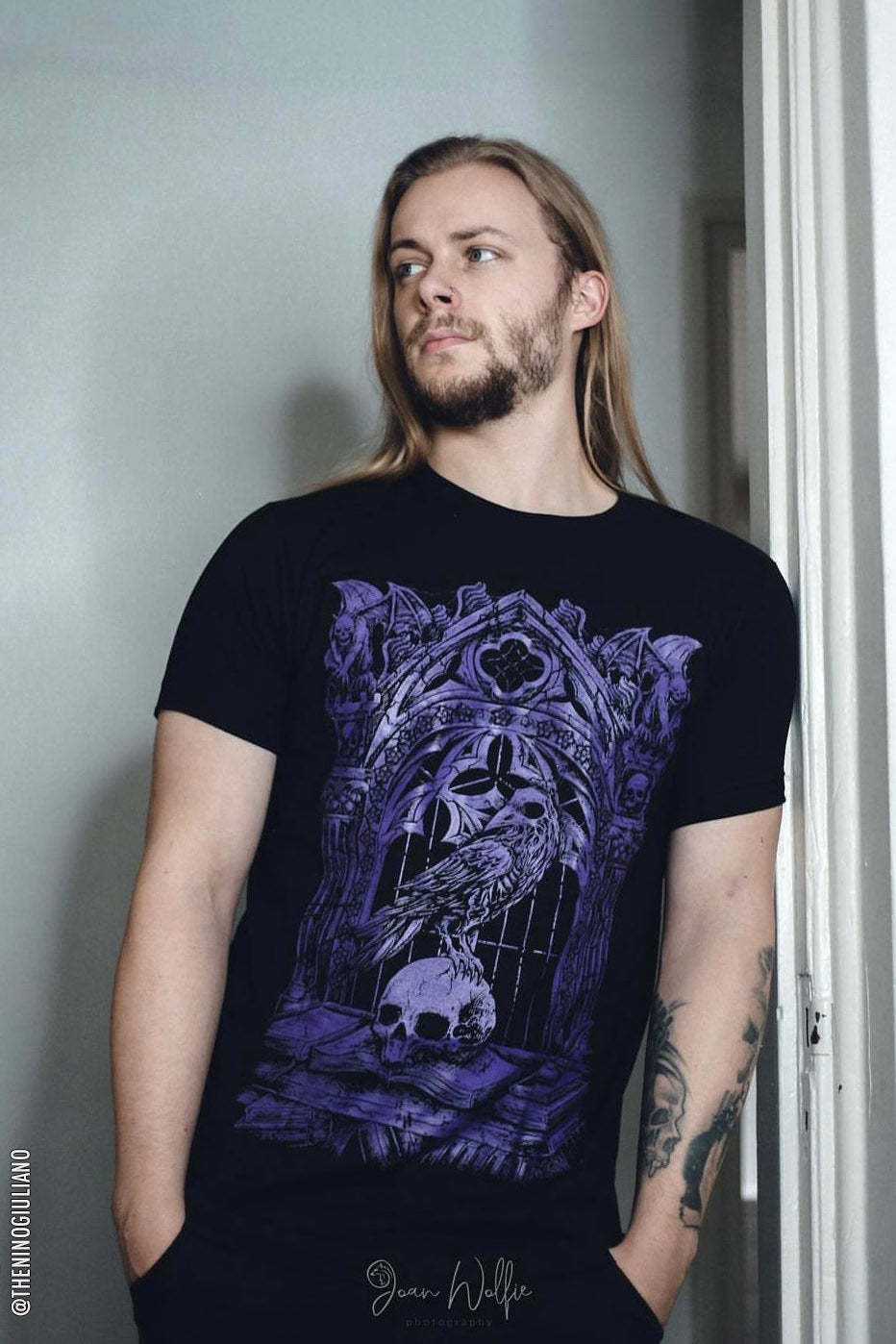 mens raven tshirt