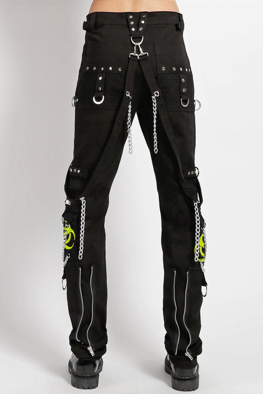 womens studded tripp NYC skinny jean trousers