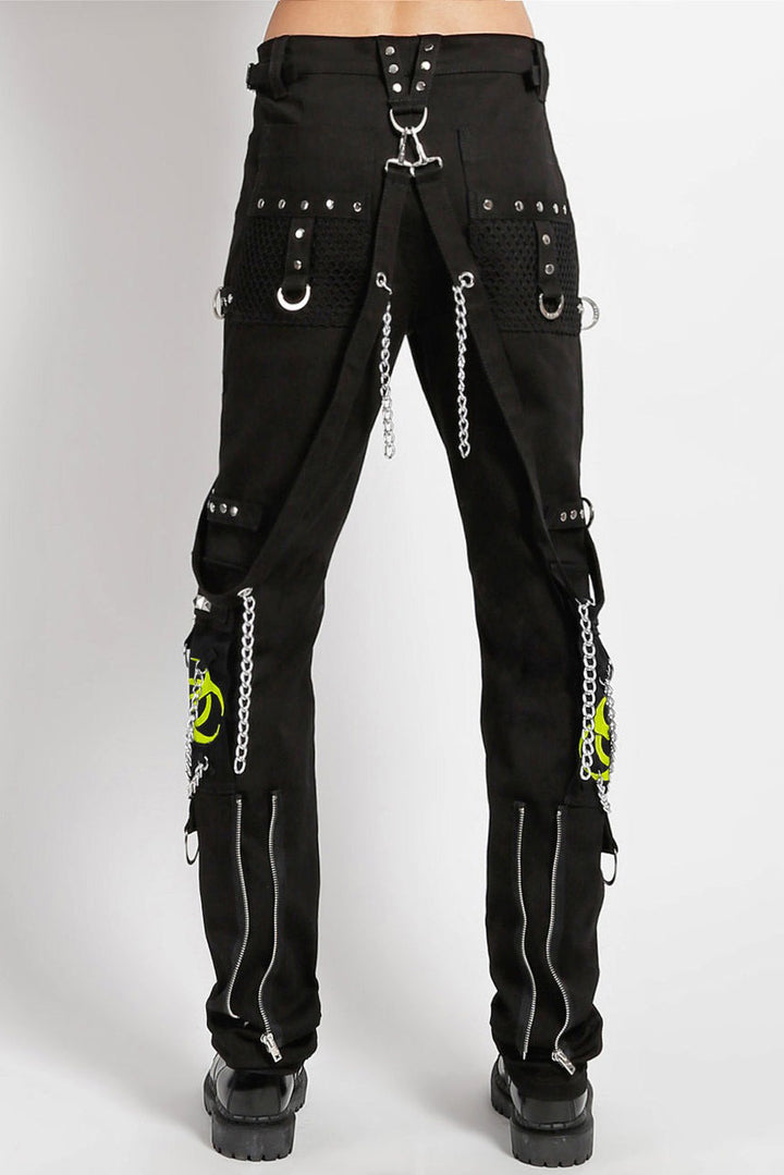 womens studded tripp NYC skinny jean trousers