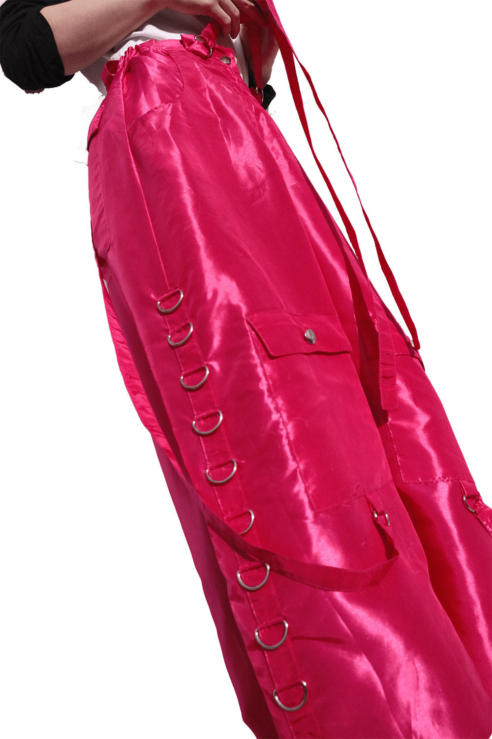 slimming gothic baggy pants