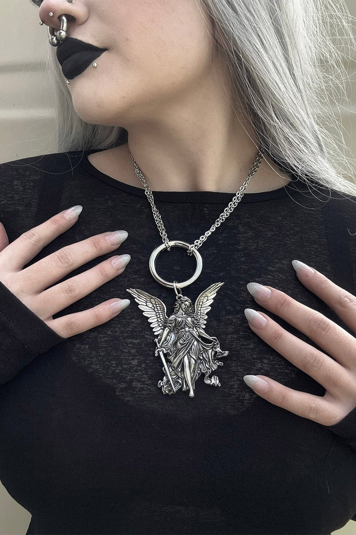 angelcore necklace with chain and o-ring