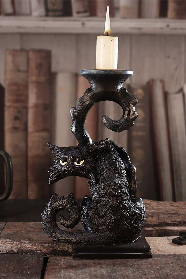 gothic candlestick holder