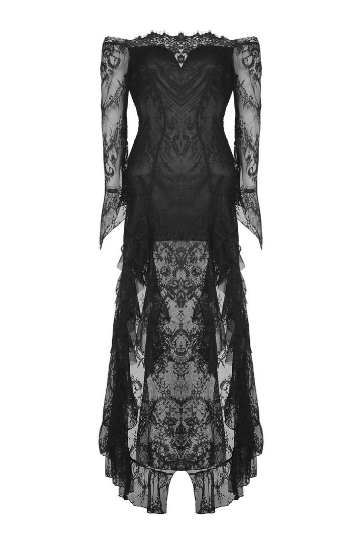 Dark Enchantment High Low Gothic Dress - dresses - VampireFreaks - Dark In Love