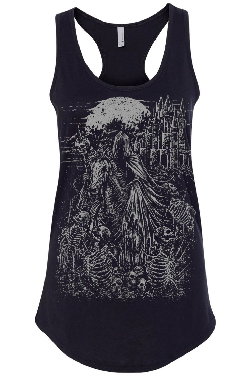 vampire castle grim reaper tank top