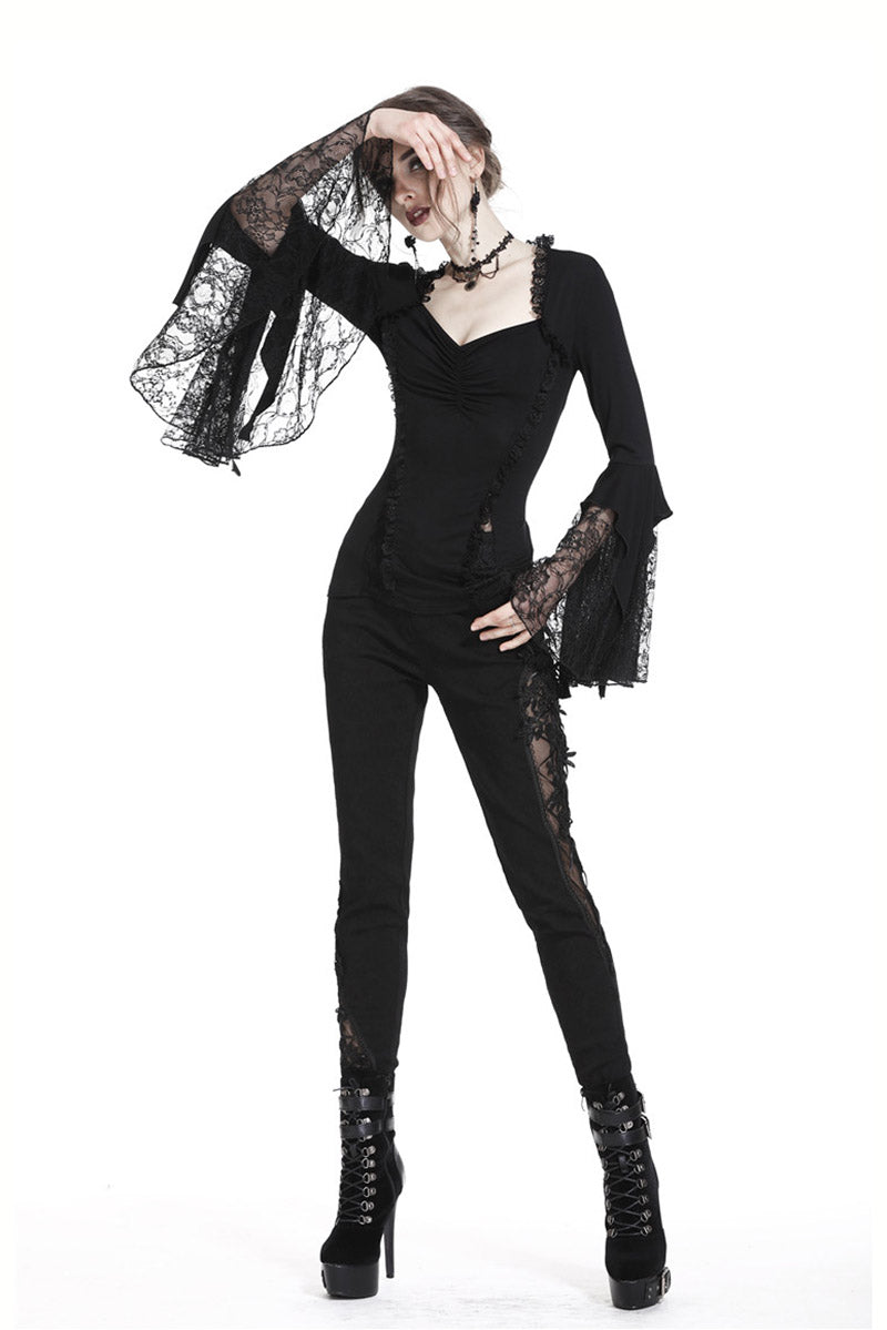 vintage gothic blouse