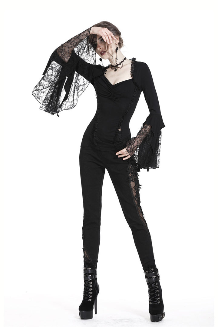 vintage gothic blouse