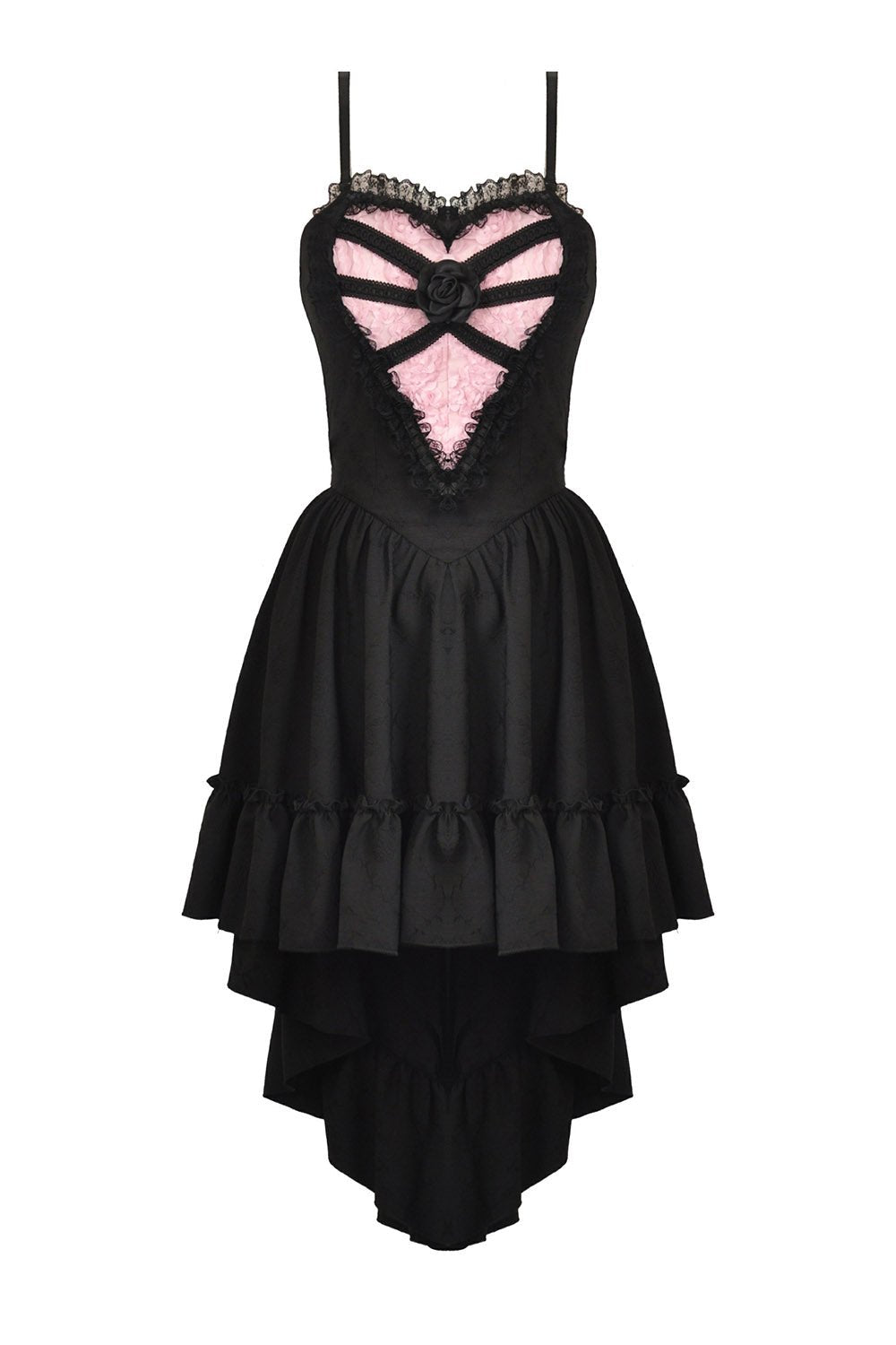 Dead Petals High Low Dress - dresses - VampireFreaks - Dark In Love