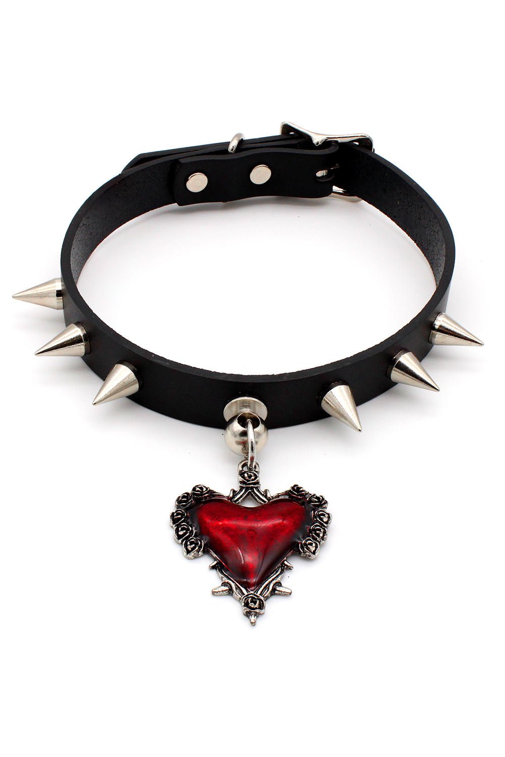 Deadly Devotion Red Heart Choker – VampireFreaks