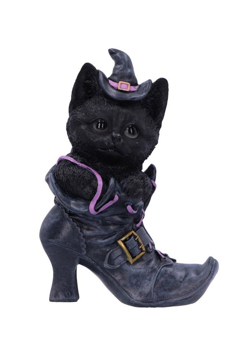 black cat statue