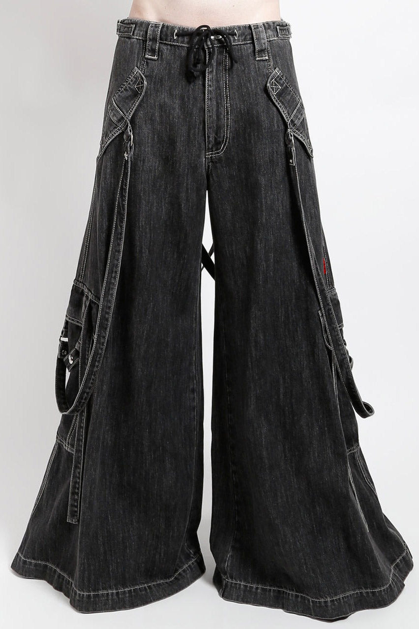 90s tripp nyc rave パンツ Vintage 90s Tripp NYC Gothic Rave Zipper Pants Size: | Depop
