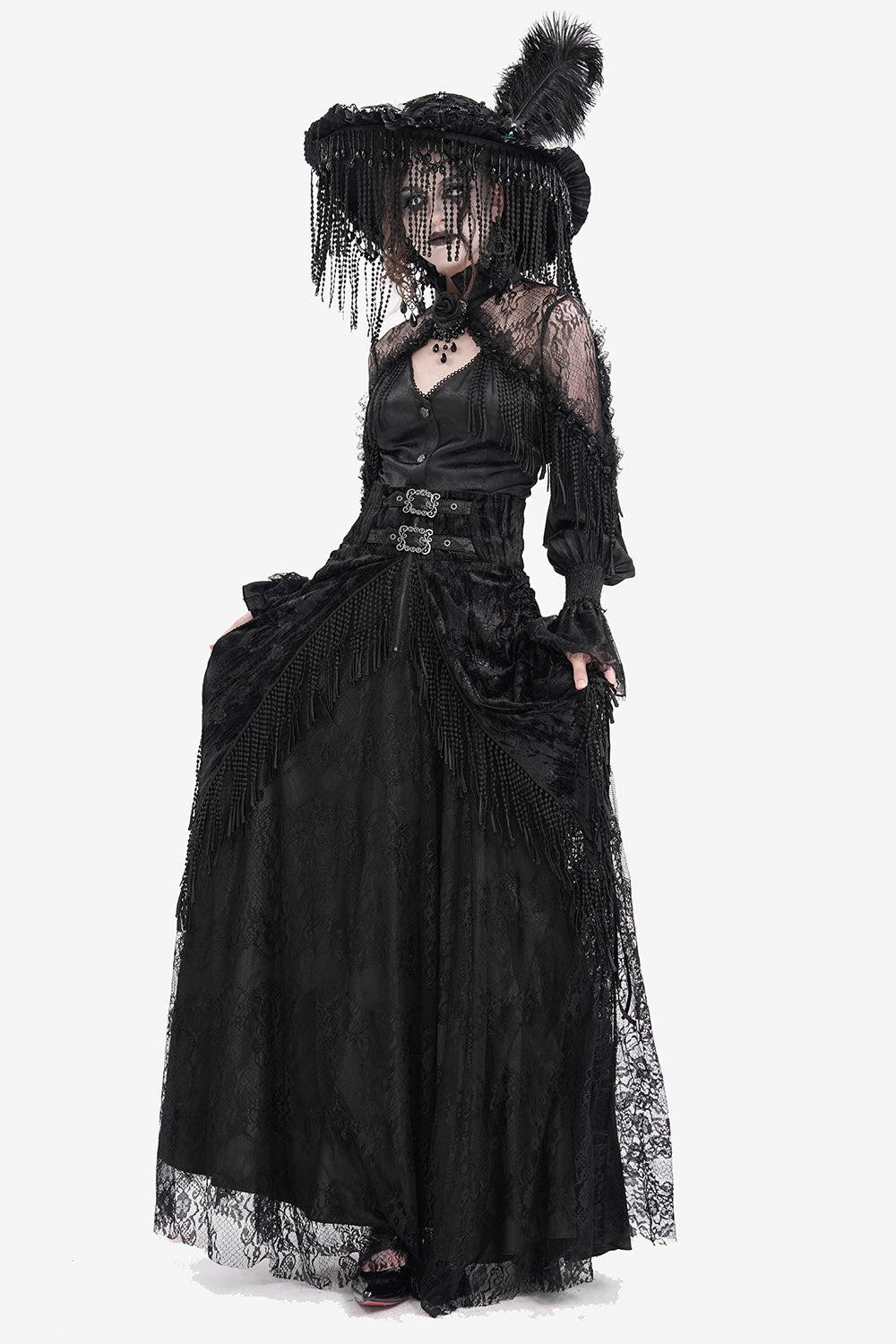 vintage goth inspired clothing