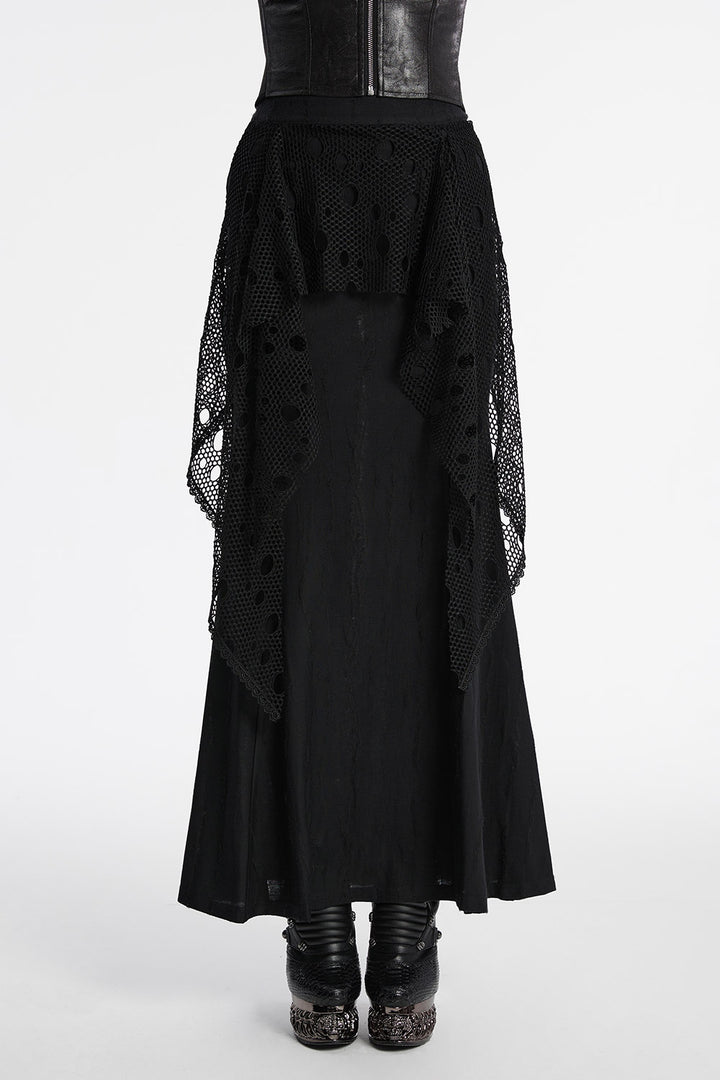 womens grunge goth skirt