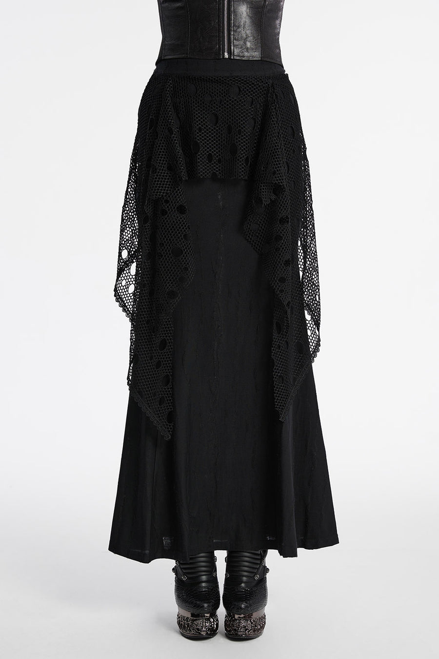 womens grunge goth skirt