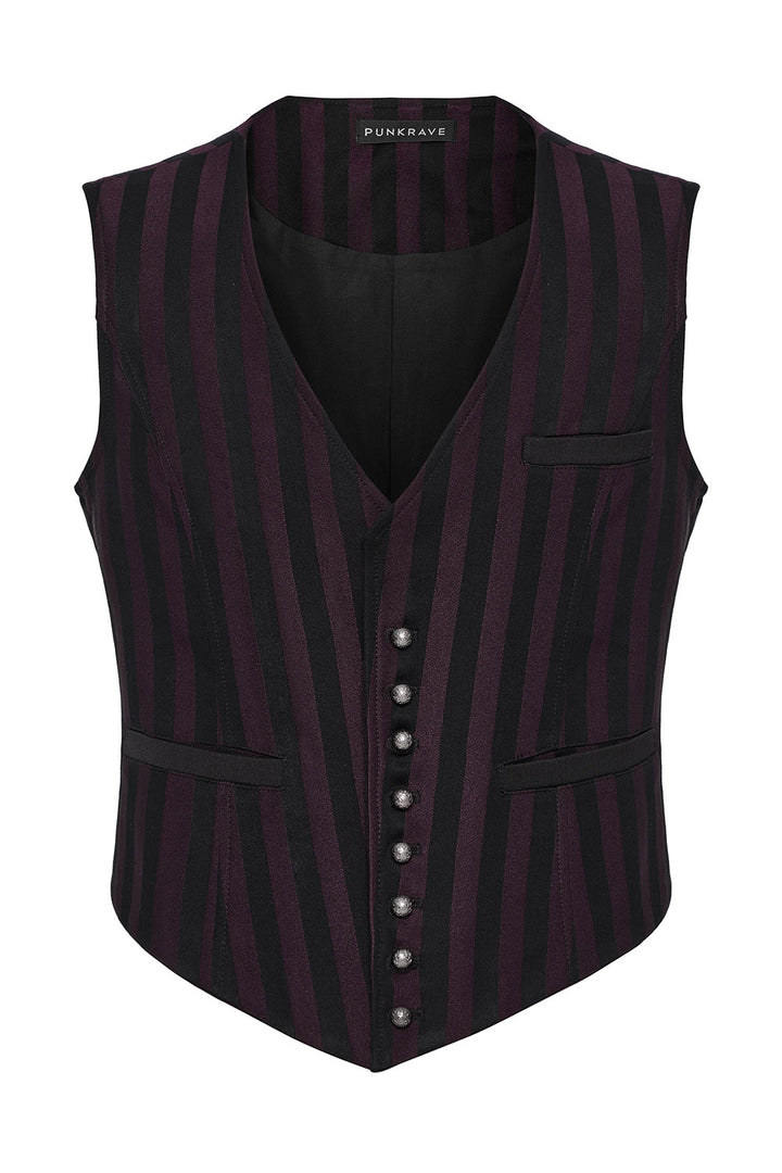 victorian goth waistcoat for men