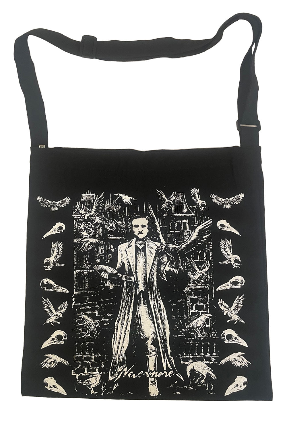 Shoulder Sling Zipper Tote Bag
