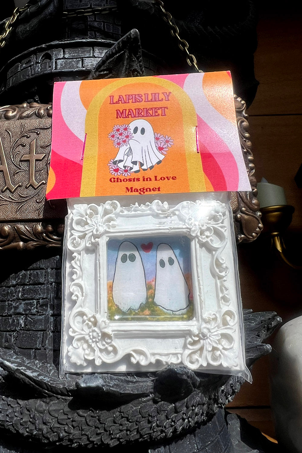 ghost art magnet