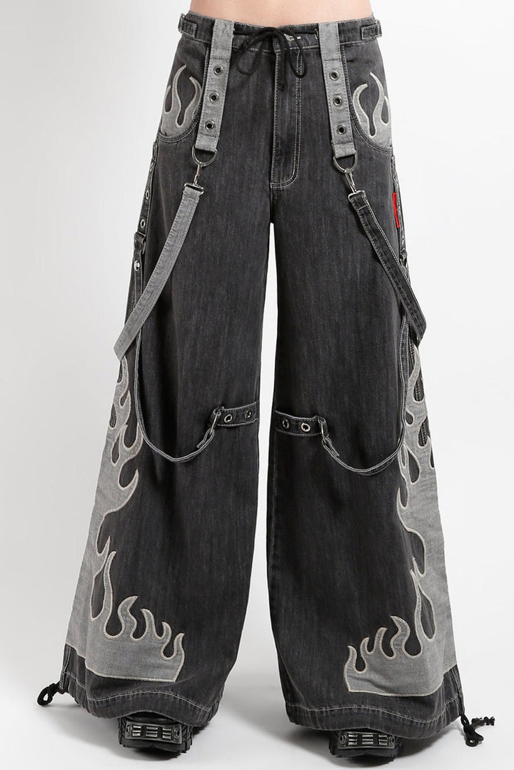 baggy raver jeans for women
