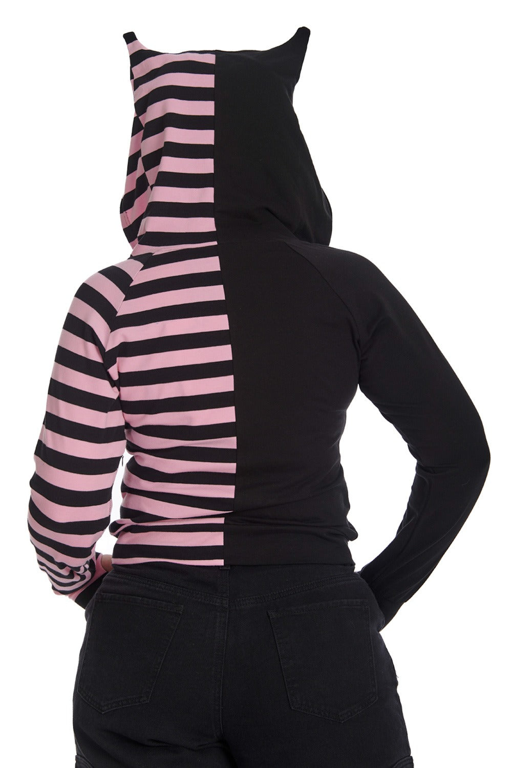 emo hoodie with cat ears