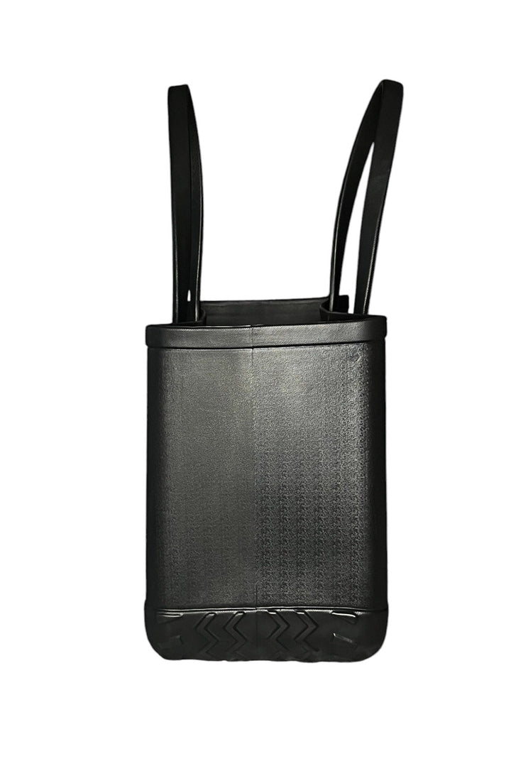 gothic cross purse with carry handles