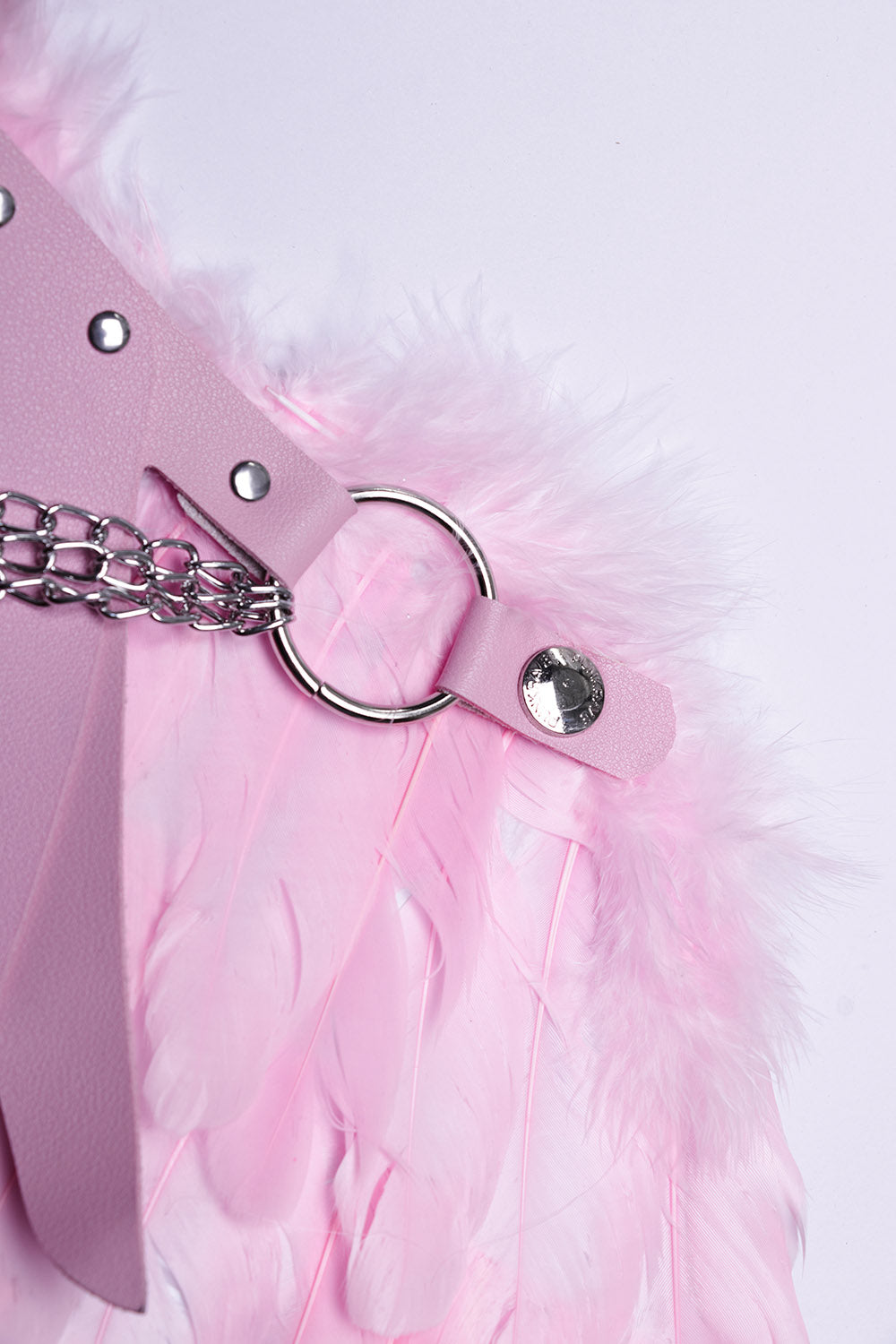 studded angel wings