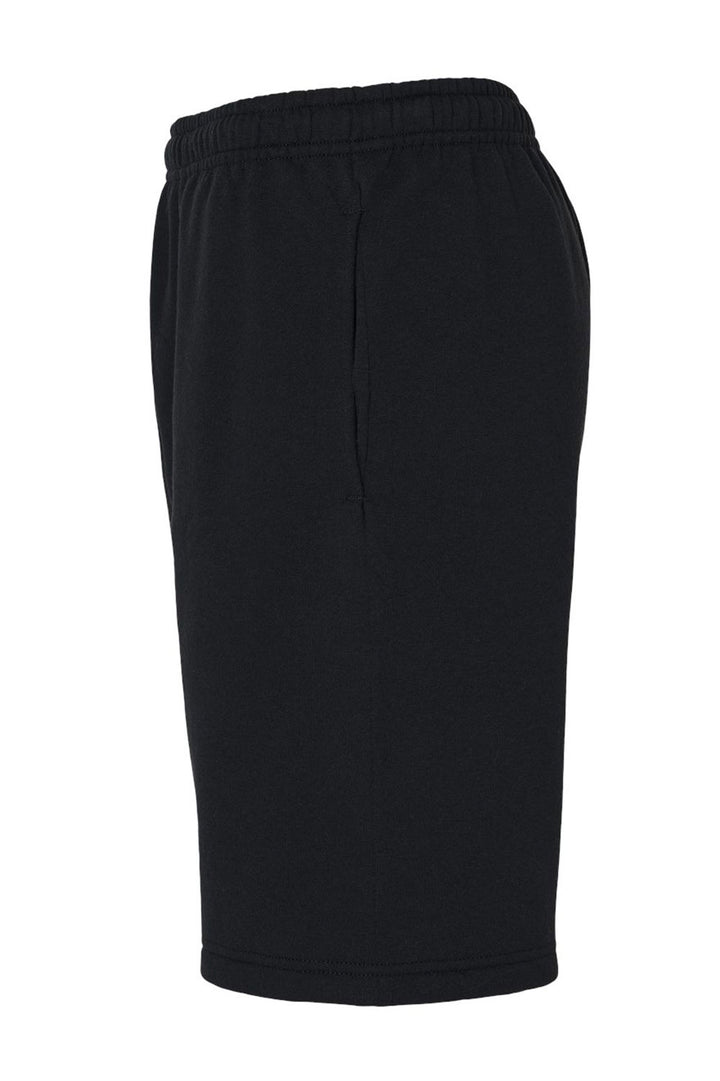 mens gothic black cotton blend sweat shorts