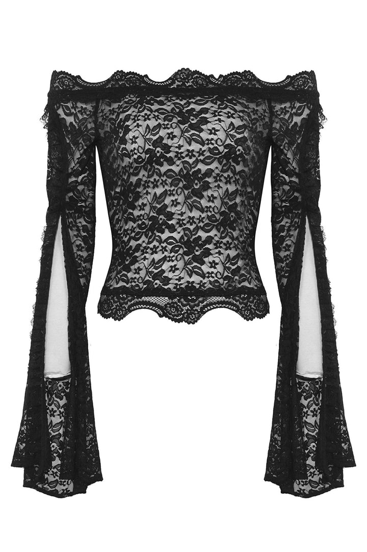 Morbida Mesh Lace Top