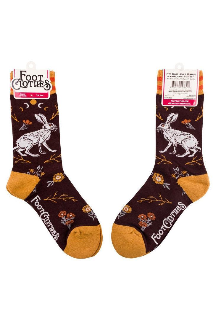 cottagecore rabbit socks