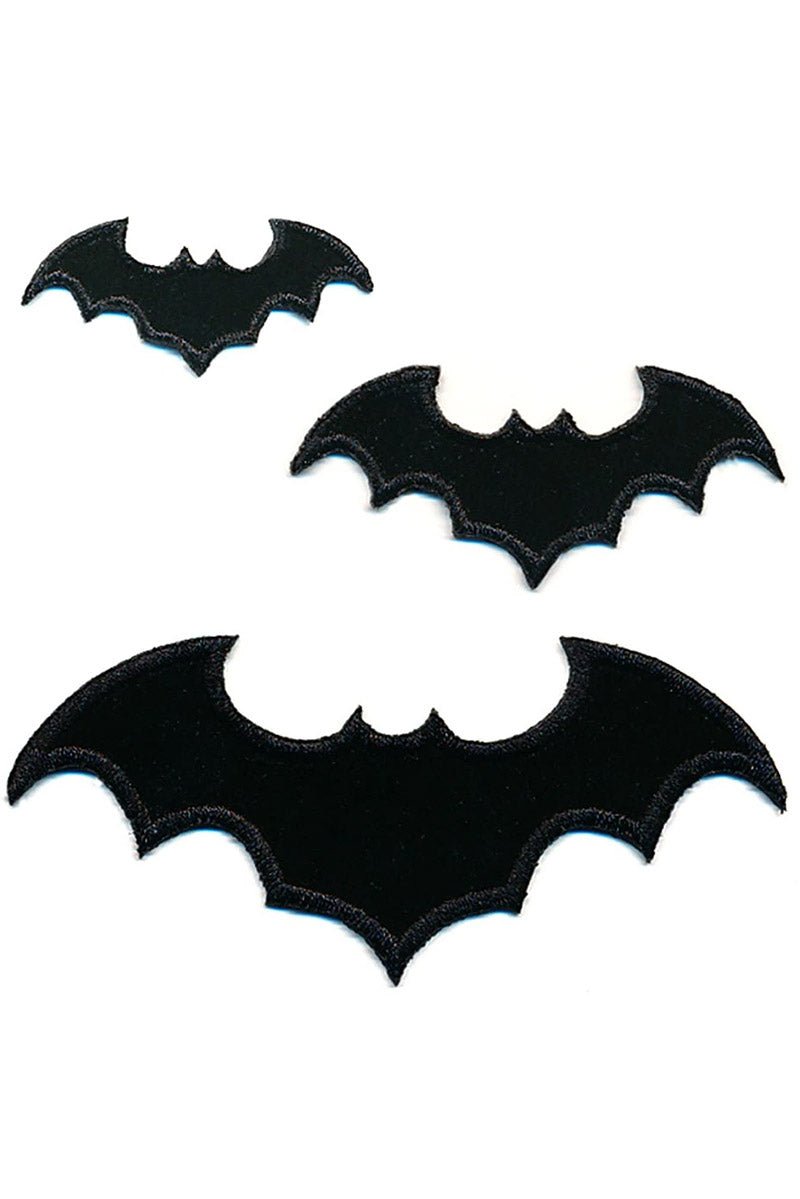 Flying Bats Patch Set - pins & patches - VampireFreaks - Kreepsville