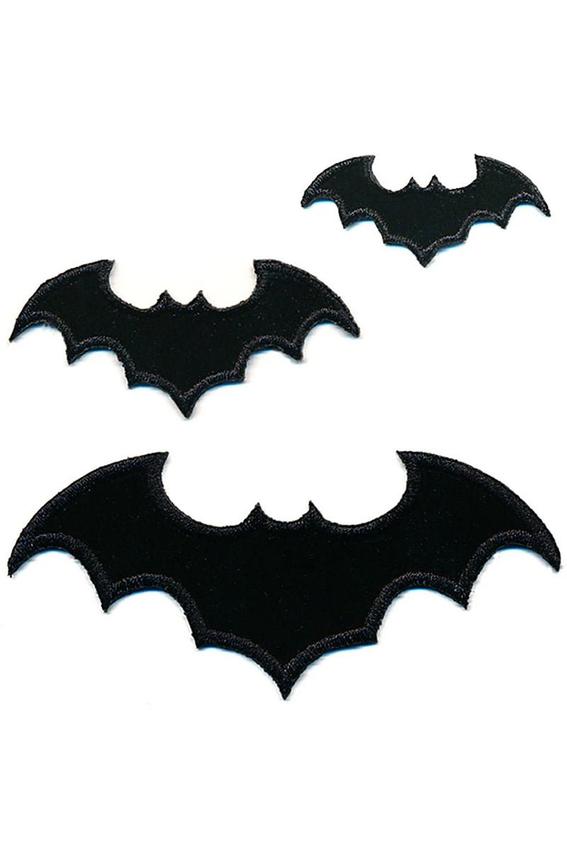Flying Bats Patch Set - pins & patches - VampireFreaks - Kreepsville